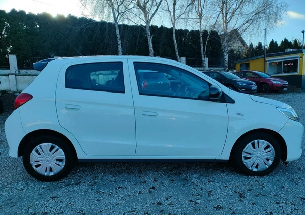 Mitsubishi Space Star cena 36500 przebieg: 67000, rok produkcji 2021 z Warka małe 154